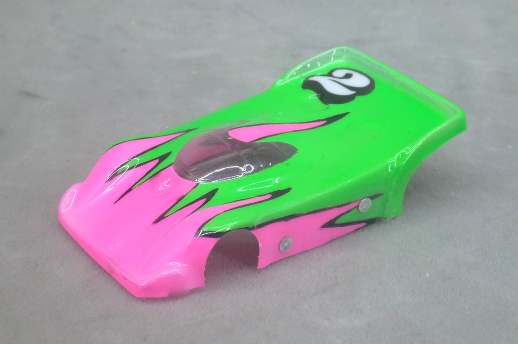 Toxic Pop (Razor Flash)- Professionally Painted Lexan HO Slot Car Body