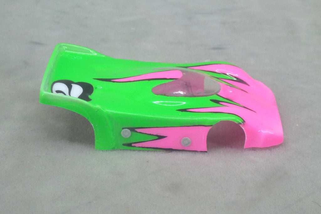 Toxic Pop (Razor Flash)- Professionally Painted Lexan HO Slot Car Body