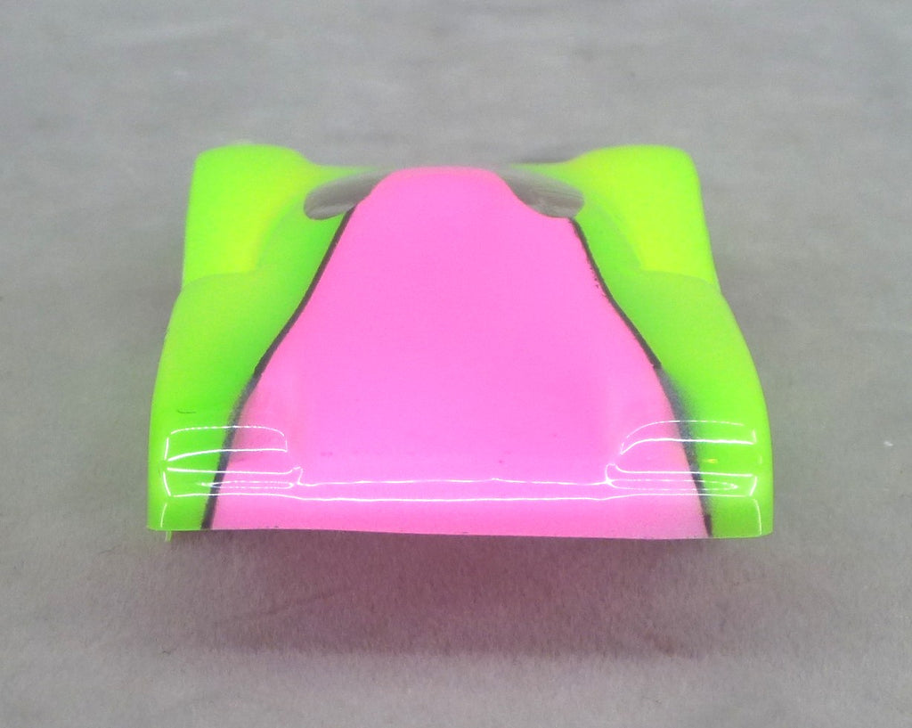 Toxic Pop (Spear Point) Professionally Painted Lexan HO Slot Car Body