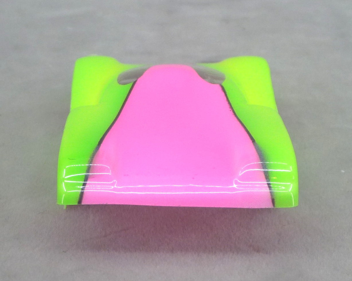 Toxic Pop (Spear Point) Professionally Painted Lexan HO Slot Car Body