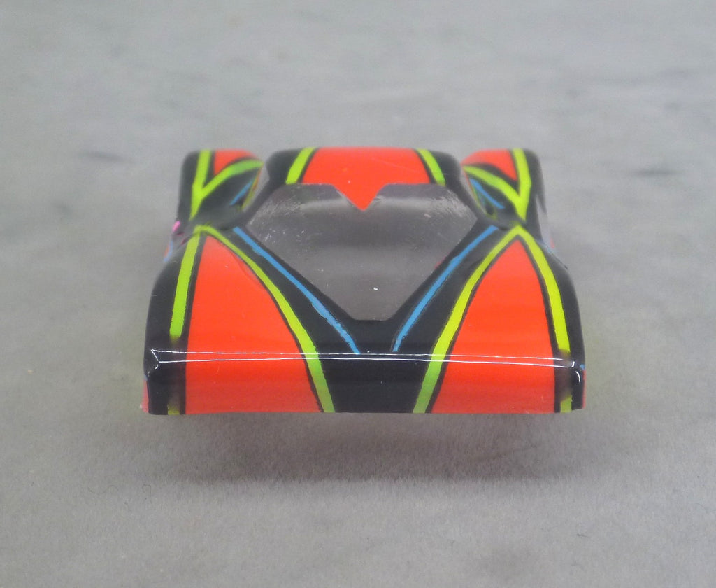 Dazzle (Red/Yellow/blue) - Professionally Painted Lexan HO Slot Car Body