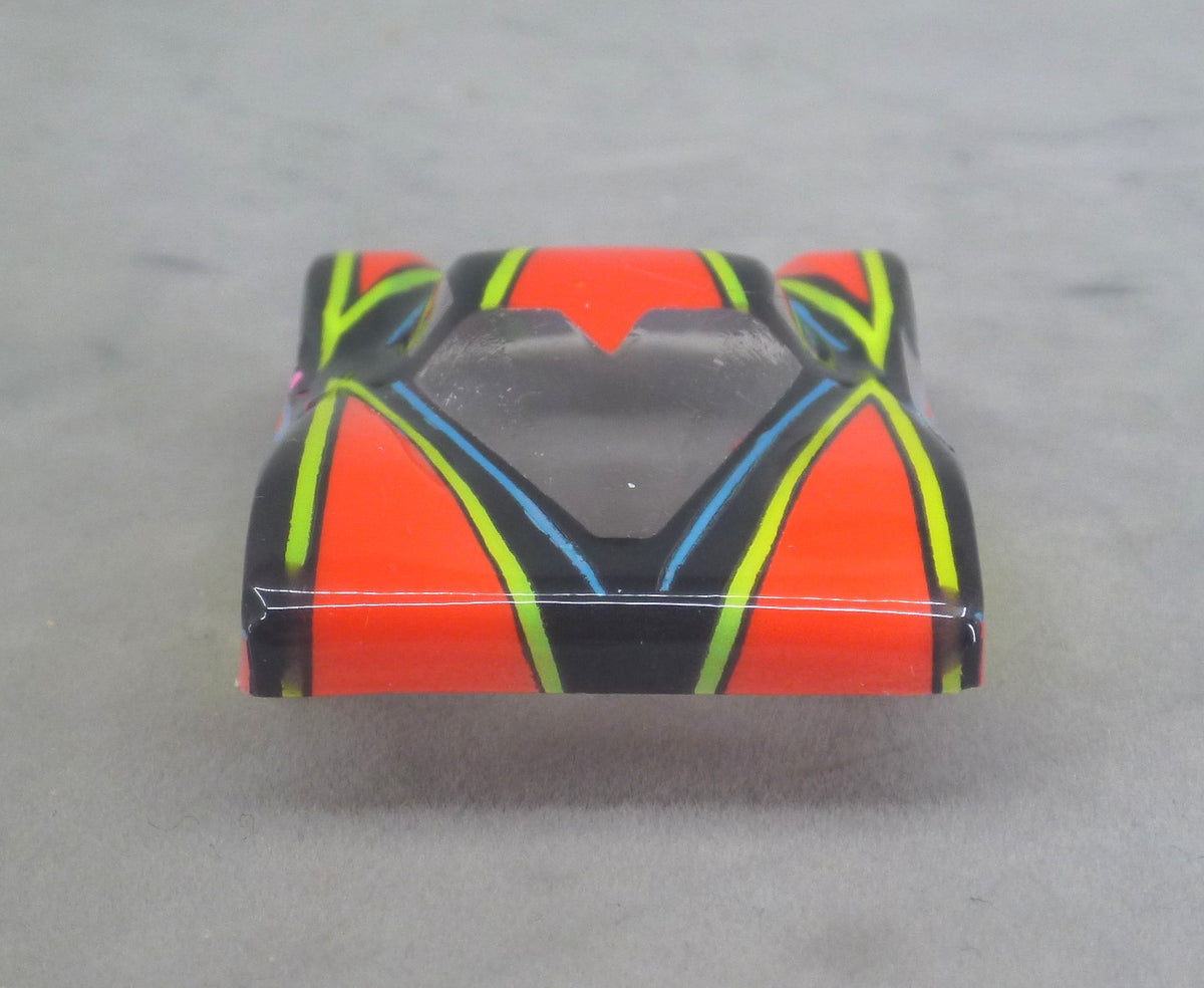 Dazzle (Red/Yellow/blue) - Professionally Painted Lexan HO Slot Car Body