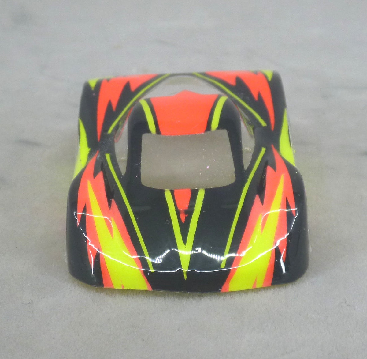 Dazzle (Yellow/Red/Yellow) - Professionally Painted Lexan HO Slot Car Body