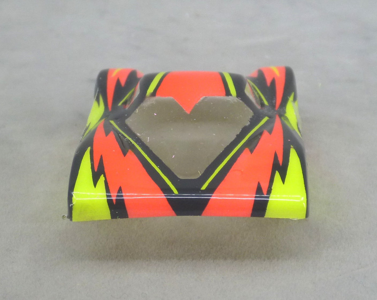 Dazzle (Yellow/Red/Yellow) - Professionally Painted Lexan HO Slot Car Body