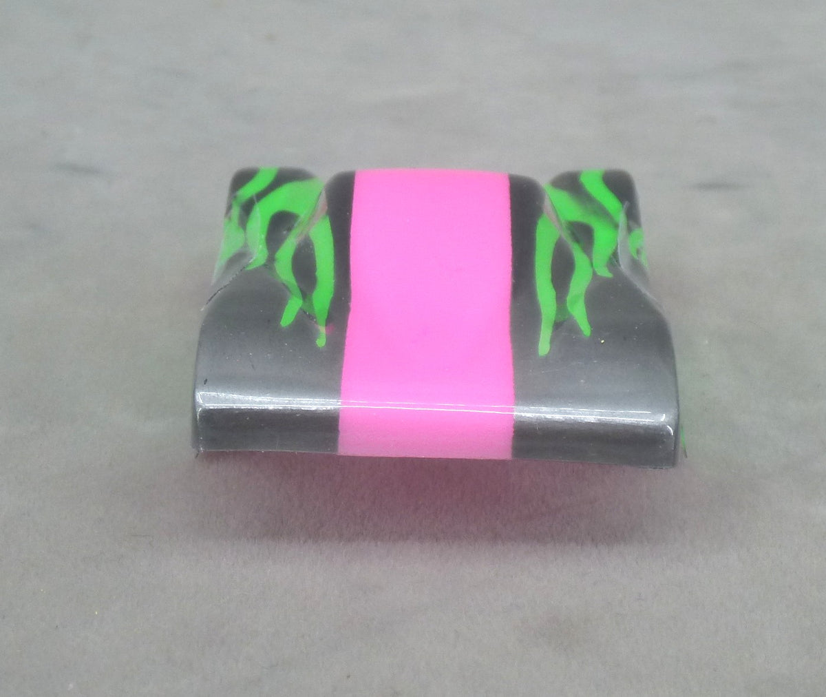 Shadow Flame (Fushia/Green) - Professionally Painted Lexan HO Slot Car Body
