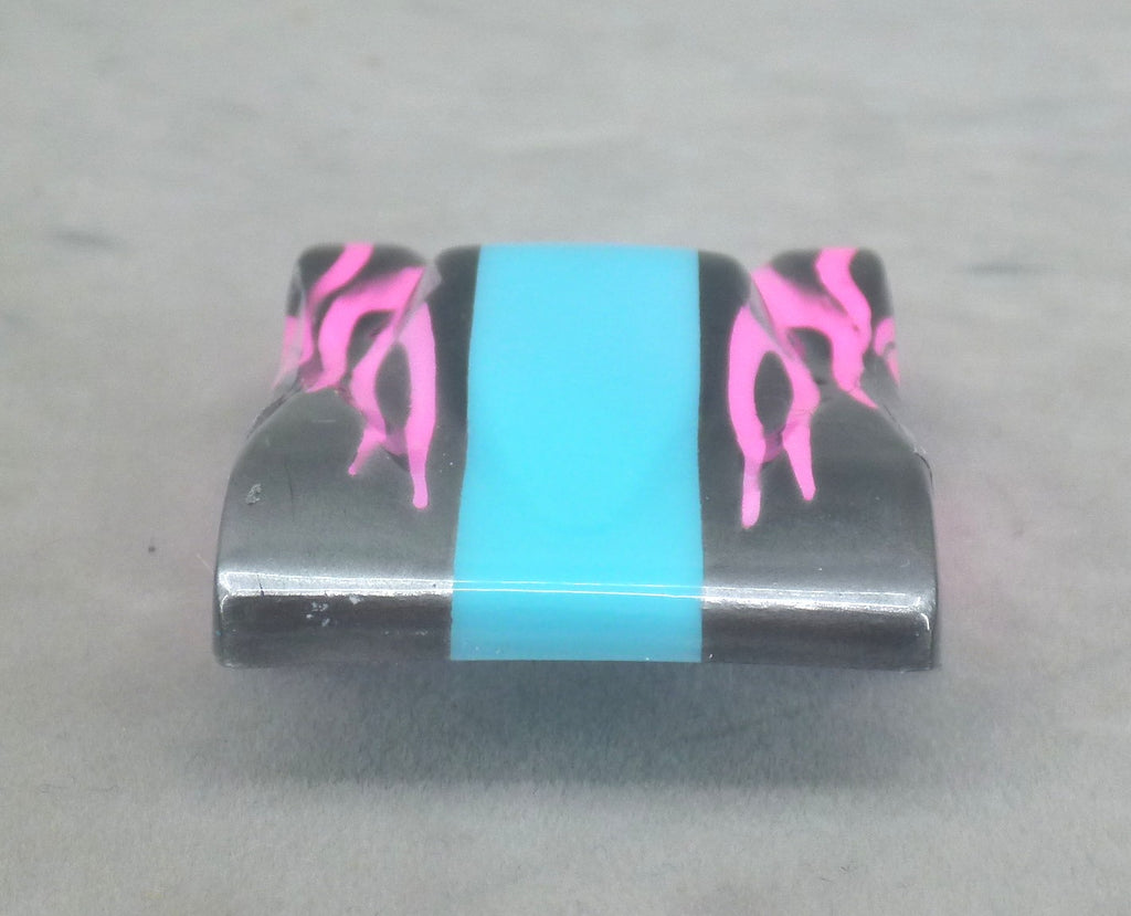 Shadow Flame (Blue/Fuchsia) - Professionally Painted Lexan HO Slot Car Body