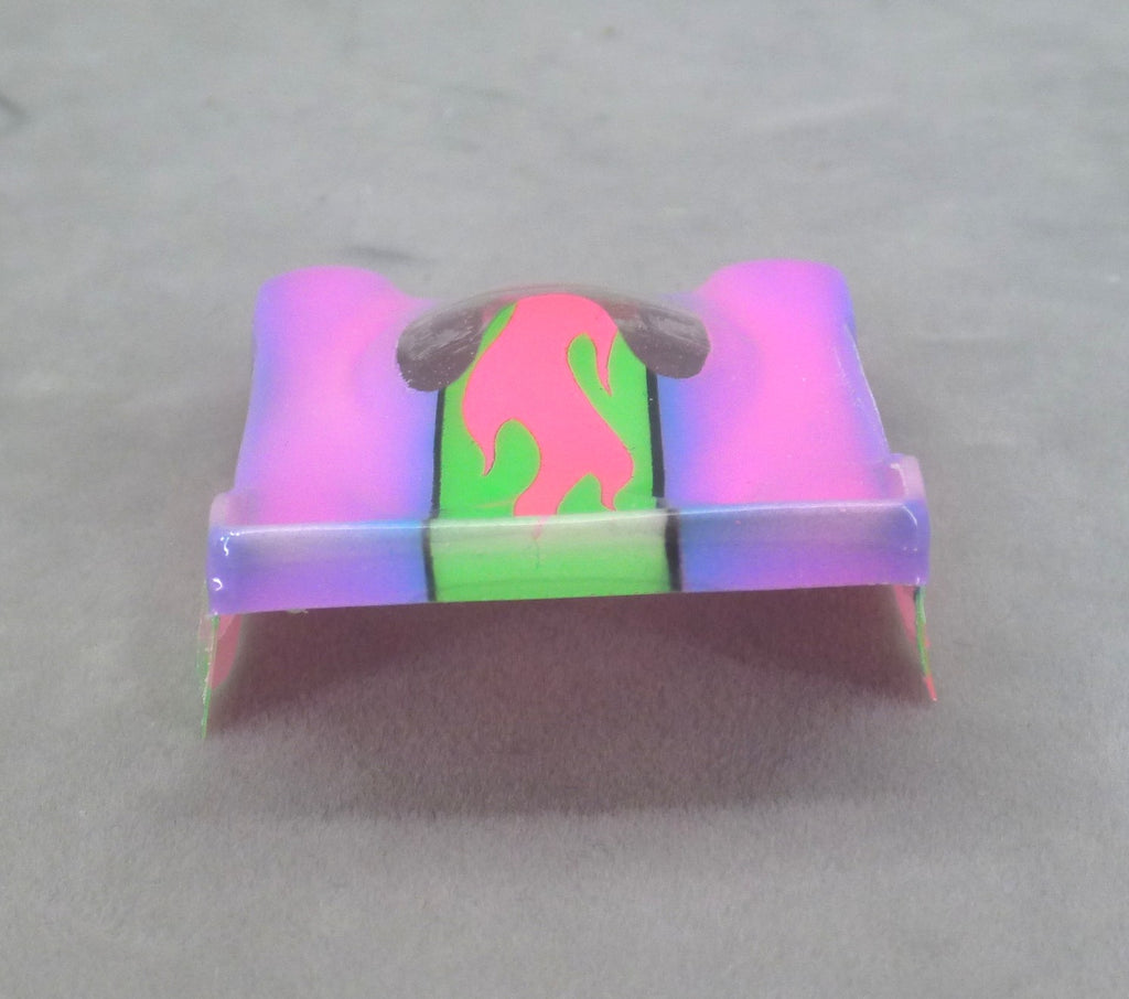 Spectrum Flame (Purple/Green/Orange) - Professionally Painted Lexan HO Slot Car Body
