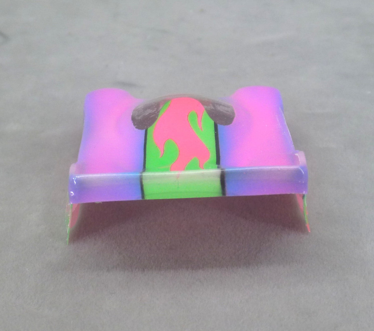 Spectrum Flame (Purple/Green/Orange) - Professionally Painted Lexan HO Slot Car Body