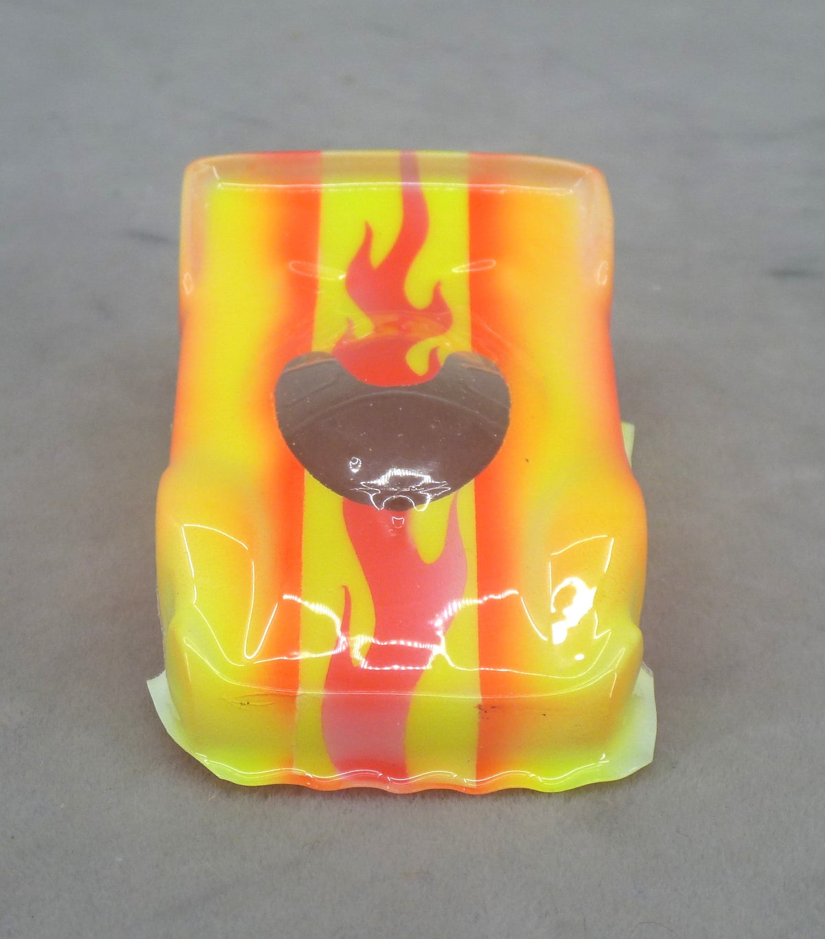 Spectrum Flame (Yellow/Orange) - Professionally Painted Lexan HO Slot Car Body