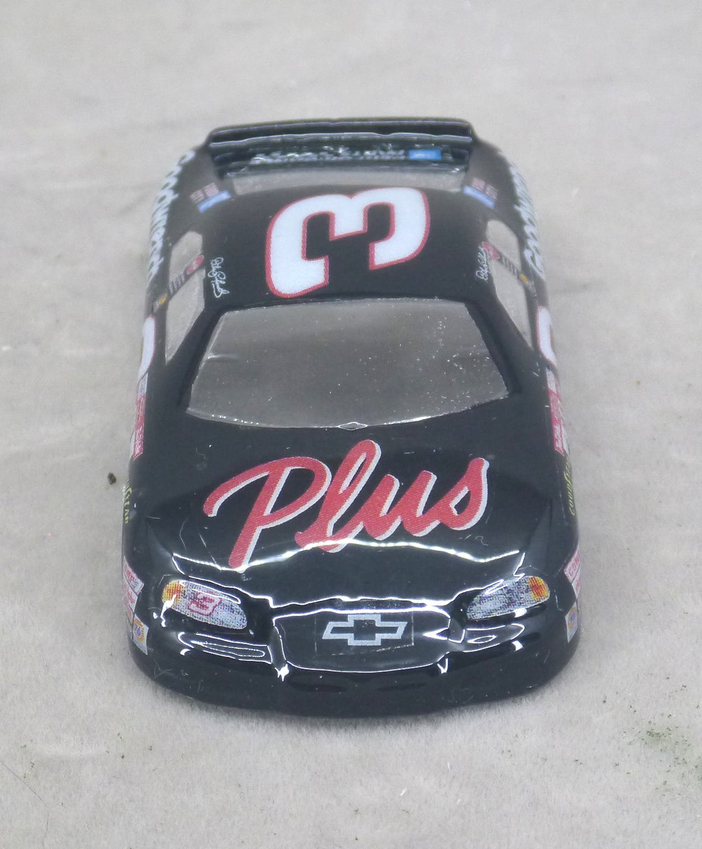 NASCAR (Goodwrench #3-Black) - Professionally Painted Lexan HO Slot Car Body