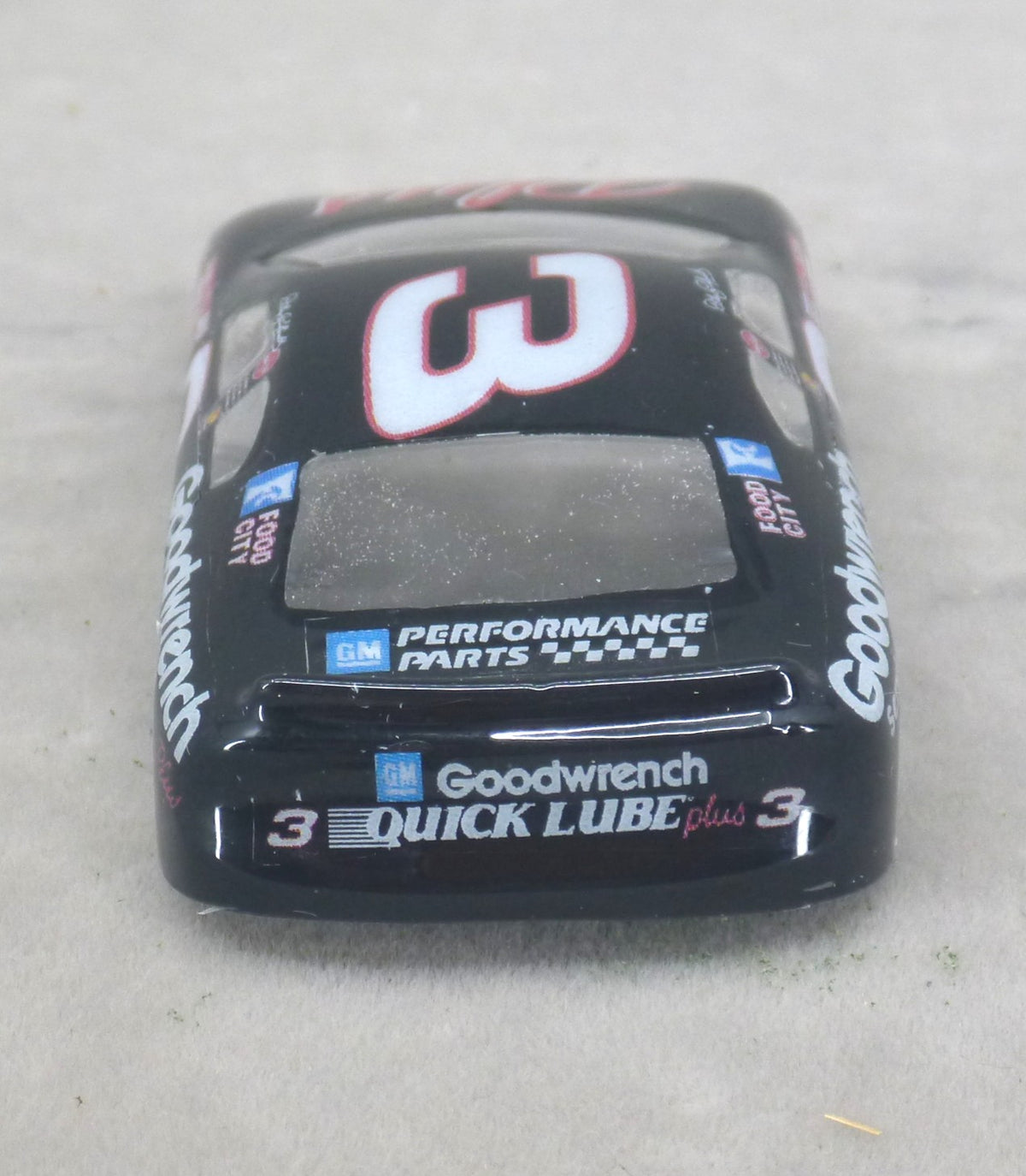 NASCAR (Goodwrench #3-Black) - Professionally Painted Lexan HO Slot Car Body