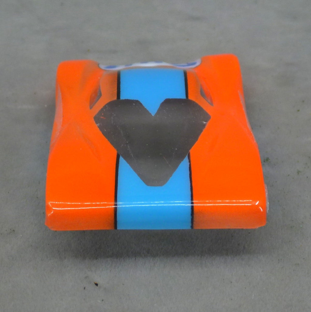 Gulf Car (Orange) - Professionally Painted Lexan HO Slot Car Body