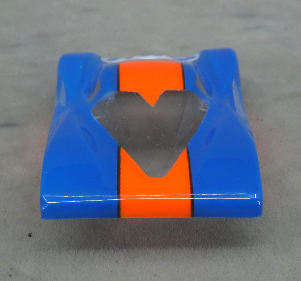 Gulf Car (Darker Blue) - Professionally Painted Lexan HO Slot Car Body