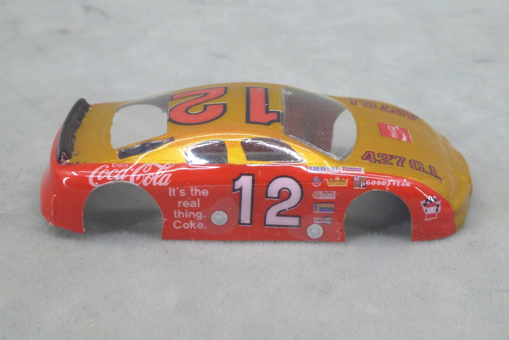 NASCAR (Coca Cola #12) - Professionally Painted Lexan HO Slot Car Body
