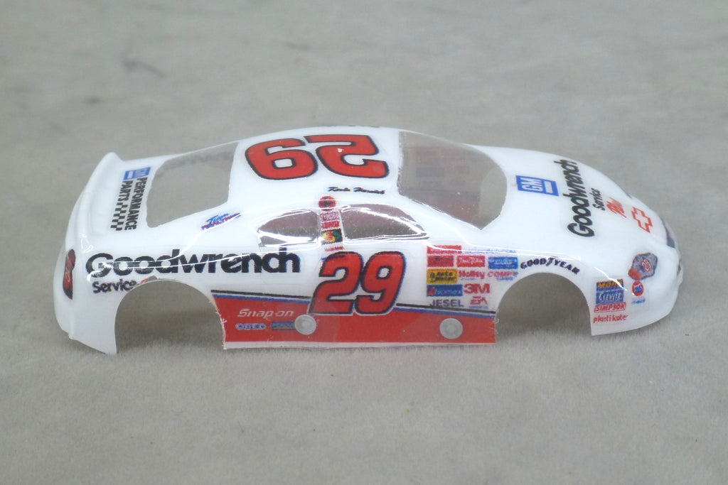 NASCAR (Goodwrench Service #29) - Professionally Painted Lexan HO Slot Car Body