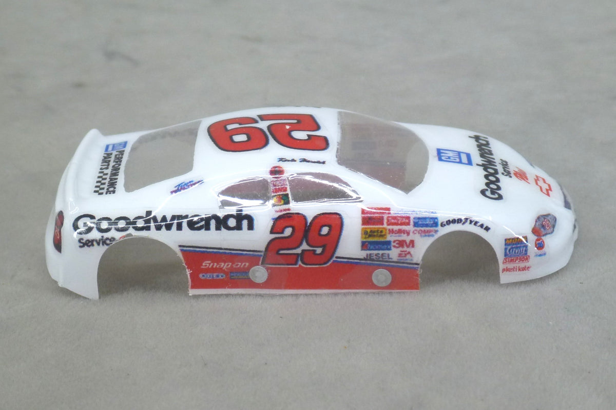 NASCAR (Goodwrench Service #29) - Professionally Painted Lexan HO Slot Car Body