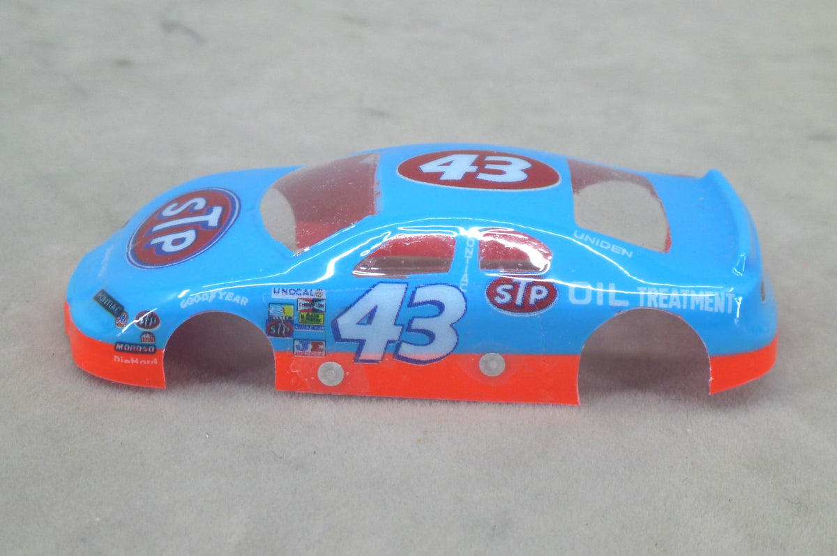 NASCAR (STP #43) - Professionally Painted Lexan HO Slot Car Body